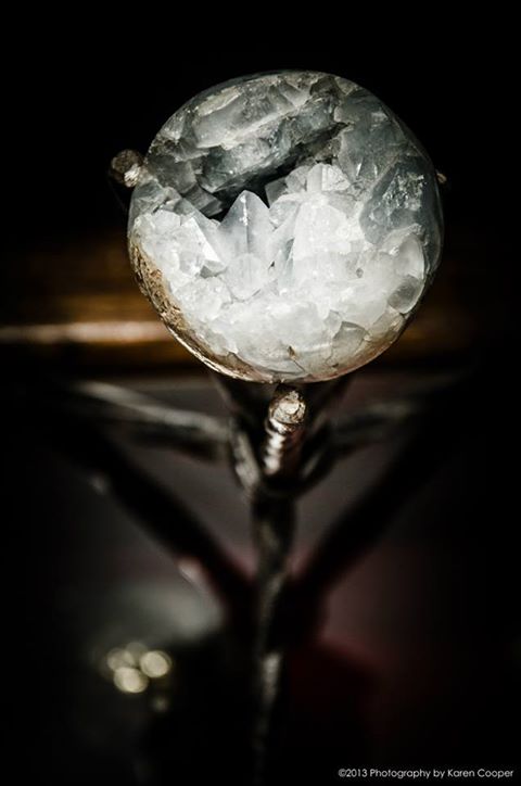 A photo of crystal